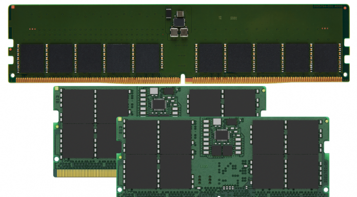 Kingston Technology a lansat memoriile Server Premier DDR5 ECC UDIMM și ECC SODIMM