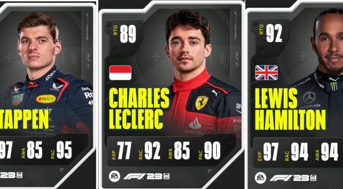 Piloții F1 își ghicesc coeficienții cu ocazia lansării EA SPORTS F1 23