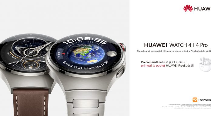 Seria HUAWEI WATCH 4 este disponibilă în România