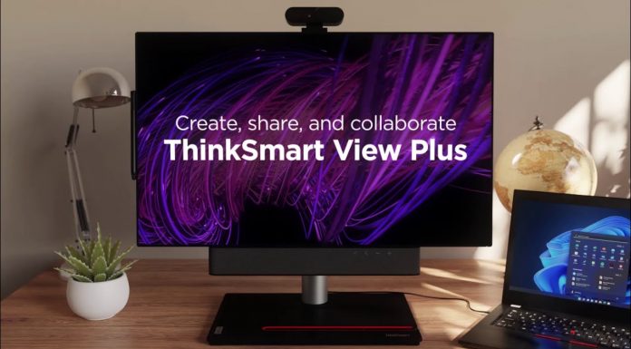 Lenovo ThinkSmart View Plus certificat pentru Microsoft Teams