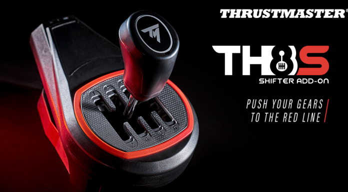Thrustmaster anunță schimbătorul de viteze TH8S