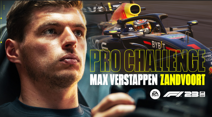 Max Verstappen îi provoacă pe jucătorii F1 23 să îi depășească recordul