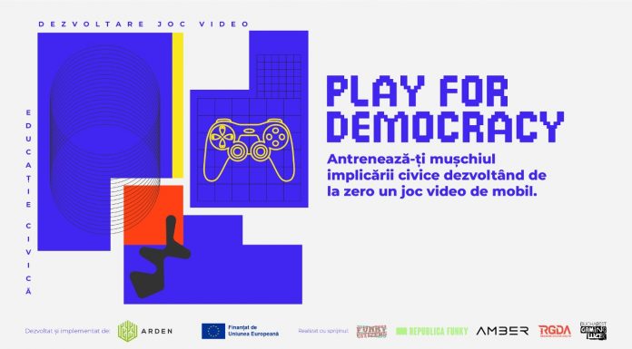 Play for Democracy cheamă tinerii să dezvolte un joc video care să inspire tânăra generație să iasă la vot în 2024