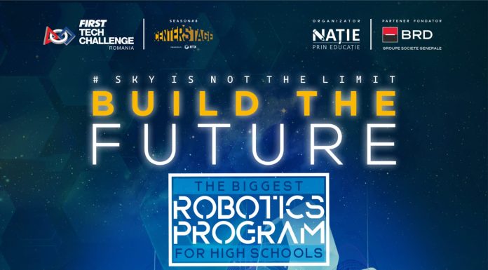 Începe un nou sezon FIRST Tech Challenge! Tehnologia inspirată de artă, într-un spectacol contra-cronomentru!