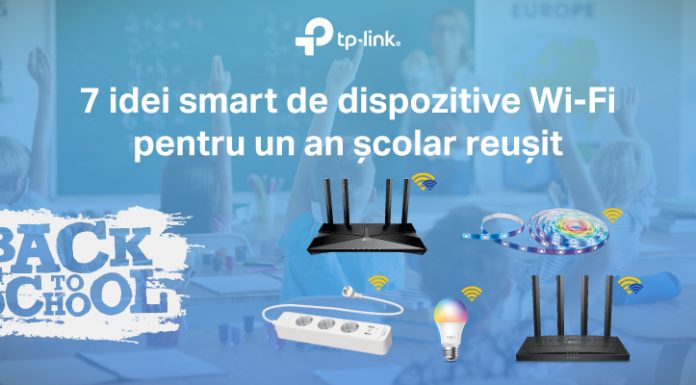 Recomandări #BackToSchool de dispozitive TP-Link pentru conexiuni Wi-Fi stabile și atmosferă ideală de studiu în noul an școlar