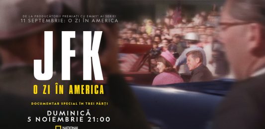 National Geographic comemorează 6 decenii de la asasinearea fostului președinte John F. Kennedy cu o nouă producție JFK: O zi în America