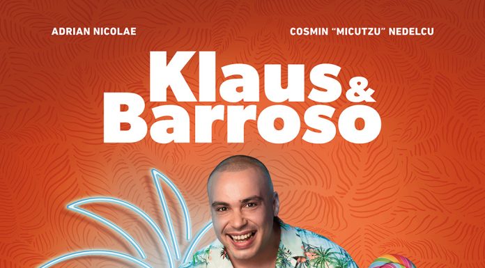 Cosmin „Micutzu” Nedelcu și Adrian Nicolae, protagoniștii primului afiș al comediei Klaus & Barroso