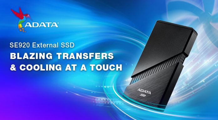 ADATA lansează SE920, primul SSD extern cu USB4