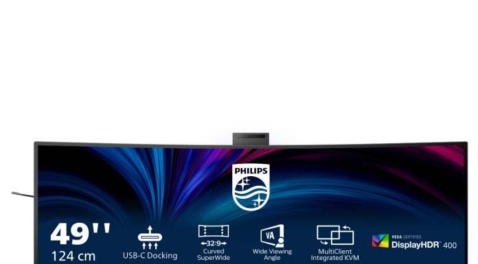 Noul monitor Philips 49B2U5900CH deschide noi oportunități de colaborare la locul de muncă