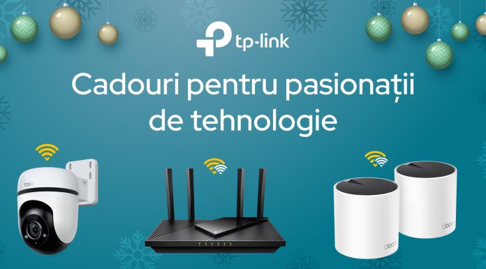 Cadouri performante de la TP-Link, ideale pentru pasionații de tehnologie