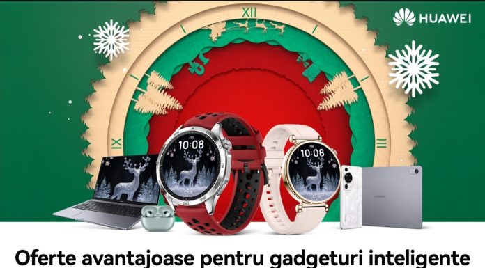 Ghidul cadourilor de Crăciun: produsele HUAWEI îmbină cele mai noi trenduri lifestyle și tech