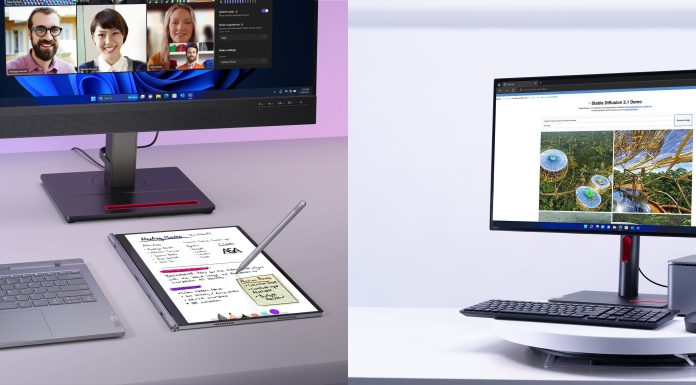 Lenovo prezintă la CES 2024 noile AI PC, laptopurile ThinkBook și desktopurile ThinkCentre neo, concepute pentru segmentul IMM