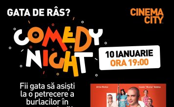 Comedy Night cu Klaus & Barroso: eveniment exclusiv în rețeaua Cinema City pe 10 ianuarie