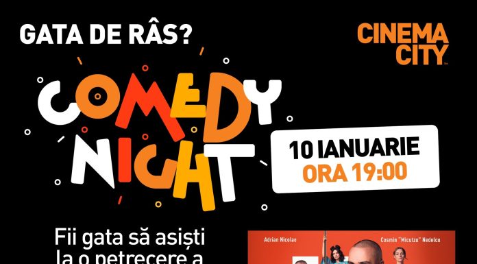 Comedy Night cu Klaus & Barroso: eveniment exclusiv în rețeaua Cinema City pe 10 ianuarie