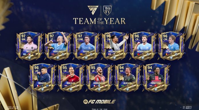 Team of the Year din EA SPORTS FC este acum disponibilă în EA SPORTS FC Mobile