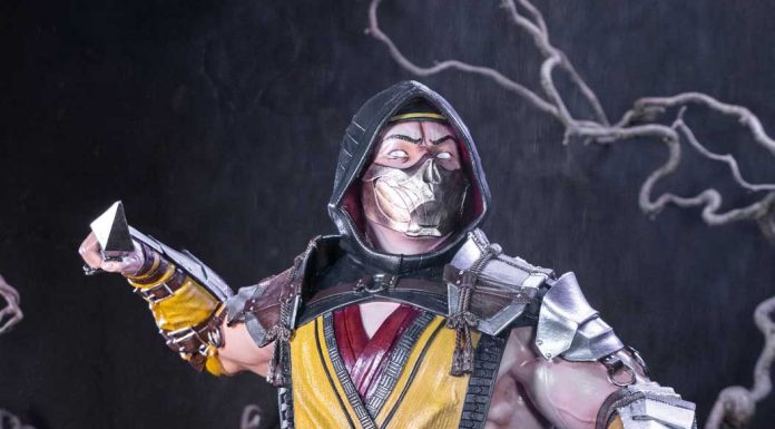 Descoperă Forța: Statueta Scorpion din Mortal Kombat de la Nemesis Now