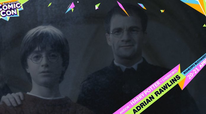 Tatăl lui Harry Potter vine în premieră la Comic Con. Actorul Adrian Rawlins vine în București în luna aprilie