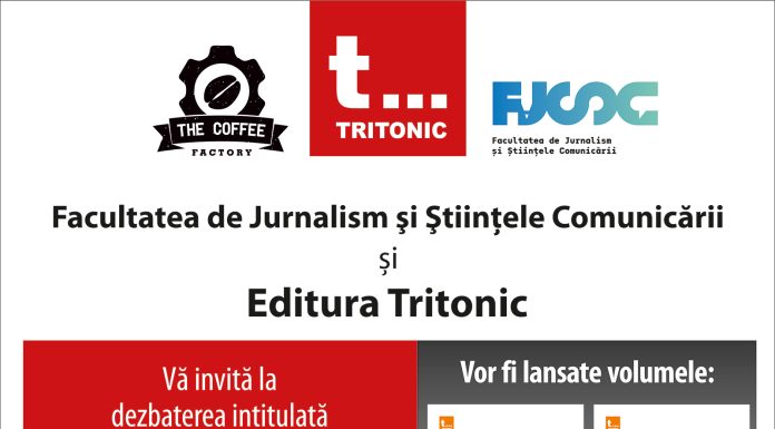 Facultatea de Jurnalism și Științele Comunicării și Editura Tritonic invită publicul la o dezbatere captivantă și utilă: Comunicare și Politică în Epoca Digitală