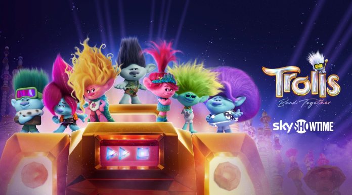 Animația muzicală de succes Trolls (franciză) revine cu Trolls Band Together – disponibil pentru vizionare în exclusivitate pe SkyShowtime începând cu 14 iunie