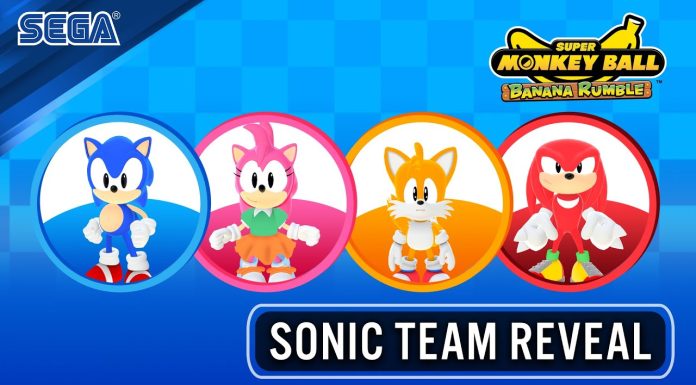 Sonic, Tails, Knuckles și Amy se alătură personajelor din Super Monkey Ball Banana Rumble