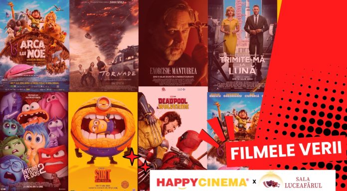 Filmele verii la Happy Cinema Luceafărul: o selecție de blockbustere pentru toate gusturile