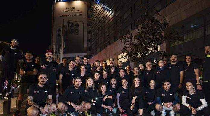 Xiaomi îmbină stilul sănătos de viață cu arta: Zeci de participanți la prima ediție a evenimentului de alergare Capture the Night, care va fi transpus într-o galerie de artă