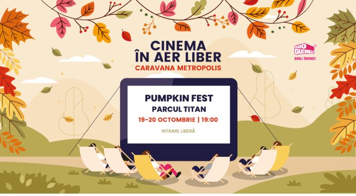 Caravana Metropolis aduce două filme pentru familia pe 19 și 20 octombrie, în Parcul Titan