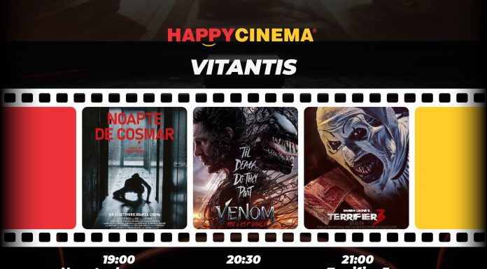 Maraton de filme care îți dau fiori, de Halloween, la Happy Cinema Vitantis!
