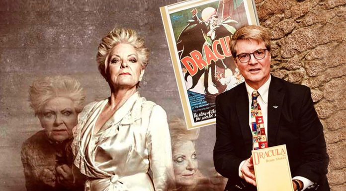 Legendara actriţă daneză LONE FLEMING și scriitorul DACRE STOKER, stră-strănepotul lui Bram Stoke, autorul clasicului roman Dracula, printre invitații speciali Dracula Film Festival 2024