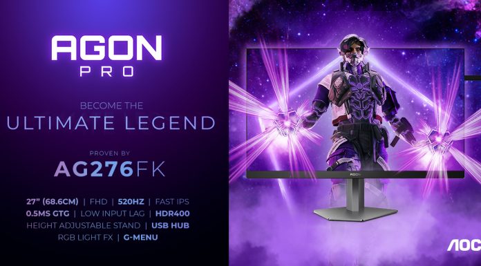 Pregătit pentru competiții: noul monitor AGON PRO AG276FK