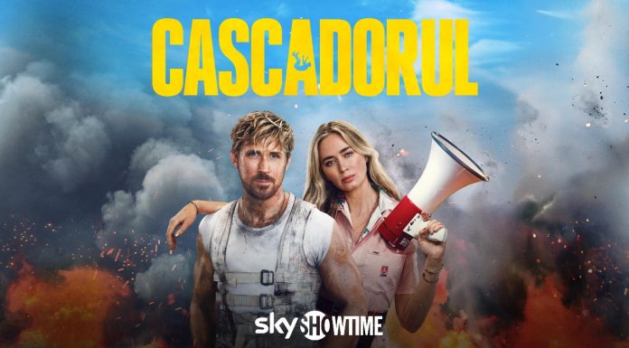 Ryan Gosling și Emily Blunt joacă în The Fall Guy, un blockbuster plin de acțiune, de neratat, disponibil pe SkyShowtime din 30 noiembrie