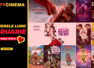 Luna februarie la Happy Cinema – filme pentru toate gusturile și vârstele!