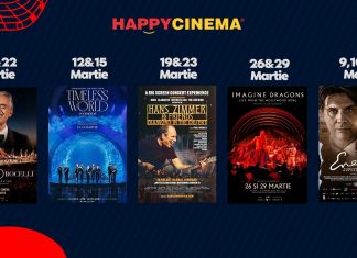 Muzica prinde viață pe marele ecran: concerte spectaculoase și povești legendare la Happy Cinema!