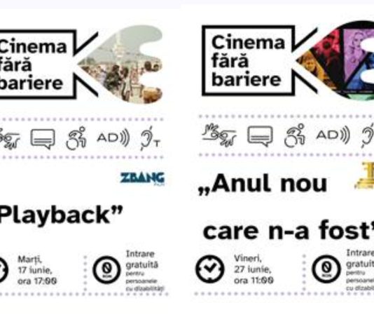 Descoperă programul proiecțiilor accesibilizate în luna iunie la Cinema Elvire Popesco!