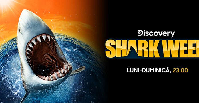 Shark Week revine la Discovery din 28 iulie