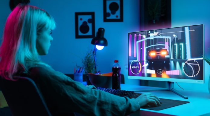 Philips Evnia 27M2N5901A: un monitor de gaming echipat cu Ambiglow, conectivitate inteligentă și mod dual de funcționare