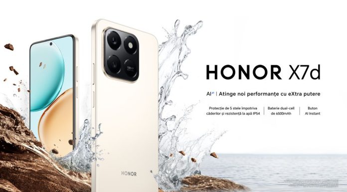 Primul smartphone din clasa sa cu buton AI dedicat: HONOR X7d
