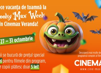 Spooky MAX Week la CINEMAX Veranda: filme de vacanță pentru cei mici și cei mari.