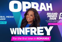 Oprah Winfrey vine pentru prima dată în România la BRAND MINDS – cel mai așteptat summit de business din Europa Centrală și de Est