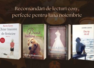 Recomandări de lecturi cosy, perfecte pentru luna noiembrie