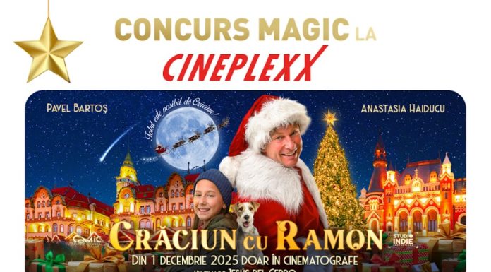 Întâlnește-l pe Pavel Bartoș la Cineplexx și înscrie-te în concurs! Poți câștiga unul dintre cele 3 lanțuri Family din aur, create special în fabrica lui Moș Crăciun!