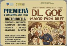 Dl. Goe, Maior fără bilet, noua premieră a Teatrului „George Ciprian”, îl readuce în prim plan pe Vladimir Pantiș
