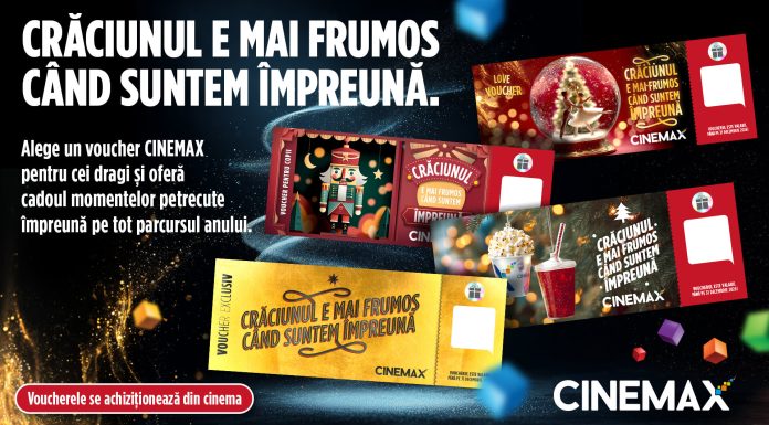 CINEMAX Veranda lansează voucherele de Crăciun!