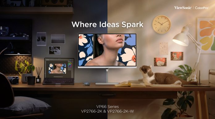 ViewSonic lansează noile monitoare VP66 cu certificare Pantone, dedicate creatorilor de conținut și freelancerilor