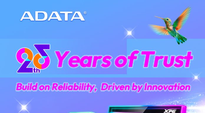 ADATA marchează 25 de ani de inovație și fiabilitate în industria memoriei