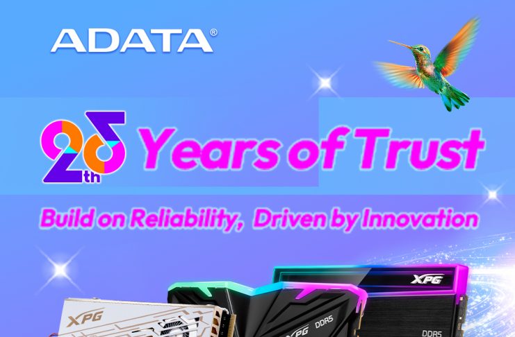 ADATA marchează 25 de ani de inovație și fiabilitate în industria memoriei
