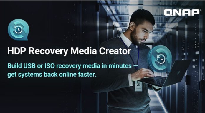 QNAP simplifică recuperarea sistemelor Windows® în caz de dezastru cu HDP Recovery Media Creator