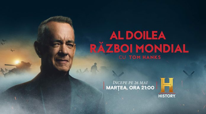 HISTORY Channel va difuza „Al Doilea Război Mondial cu Tom Hanks”, în premieră în România
