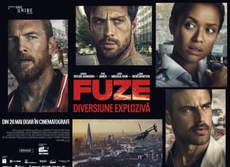 Actorul român Dragoș Bucur joacă în noul thriller semnat de regizorul nominalizat la Oscar David Mackenzie: „FUZE: Diversiune explozivă”, din 26 mai în cinematografe