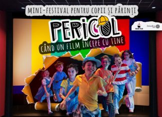 „PERICOL – când un film începe cu tine”, o campanie pentru realizarea unui film pentru copii care unește generații, invită publicul din București la un mini-festival duminică, pe 10 mai